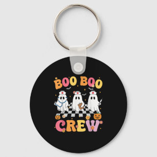 Chaveiro Retro Groovy Boo Boo Crew Halloween Enfermeira Fan