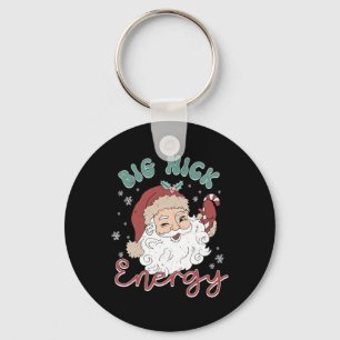 Chaveiro Retro Groovy Grande Nick Papai noel Energy Fun Nat