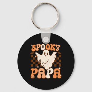 Chaveiro Retro Groovy Halloween Ghost Spooky Papa Costume