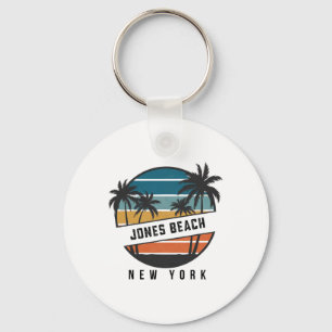 Chaveiro Retro Jones Beach Nova York Prancha de Surfe Surfe