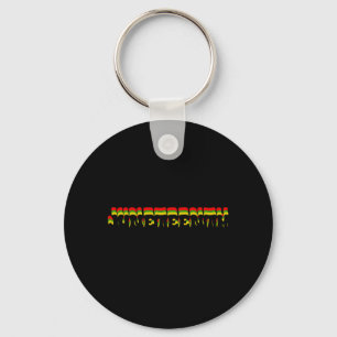 Chaveiro retro juneteenth livre ish desde 1865 criança