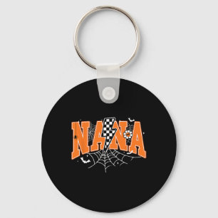 Chaveiro Retro Nana Lightning Bolt Halloween Spider Web Fal