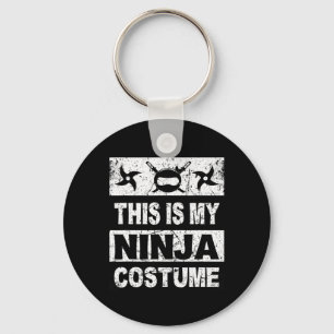 Chaveiro Retro Ninja Costume Halloween Para Meninos