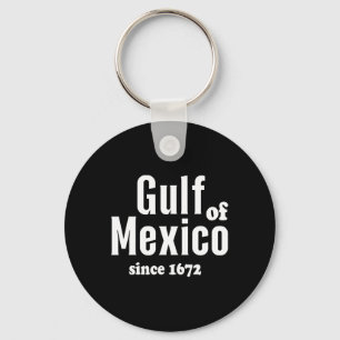 Chaveiro Retro Oficial Do Golfo Do México Desde 1672 Vintag