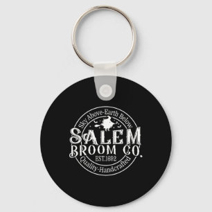 Chaveiro Retro Salem Broom Company Est 1692 Massachusetts H