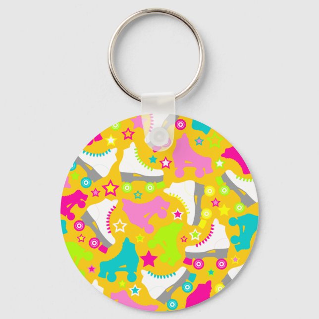 Chaveiro Retro Skates (Frente)