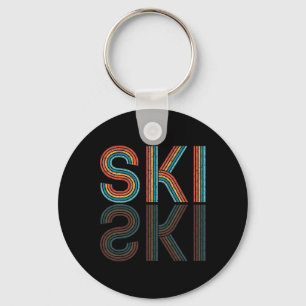 Chaveiro Retro Ski Vintage 80s 90s Homens do Esportes de In