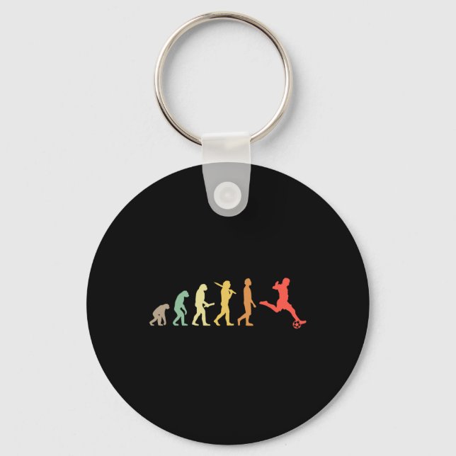 Chaveiro Retro Soccer Evolution - Jogador de Futebol  (Frente)