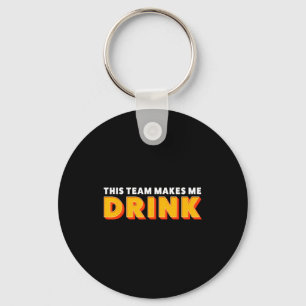 Chaveiro Retro Srt Este Time Me Faz Beber Camisa Engraçada