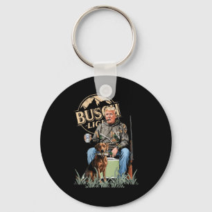 Chaveiro Retro Trump Hunting Deer Funny Bebendo Beer Hunti