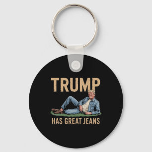 Chaveiro Retro Trump Tem Ótimas Calças Meme Engraçado