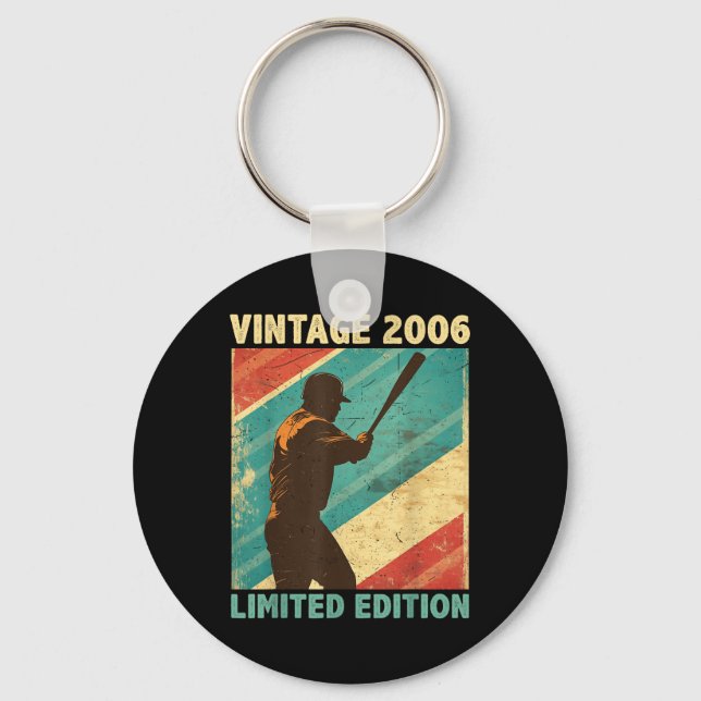 Chaveiro Retro Vintage 2006 Baseball Lover Limited Edition (Frente)