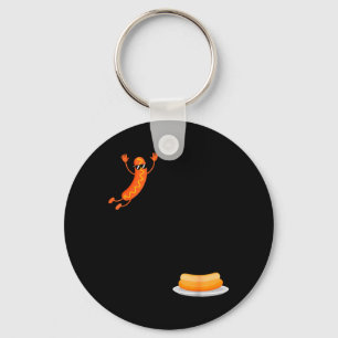 Chaveiro Retro Vintage Hotdog Mergulho Alto 4 de Julho Home
