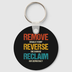 Chaveiro Retro Vintage Remover Protesto de Reclassificação
