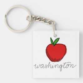 Chaveiro Retro Washington Apple