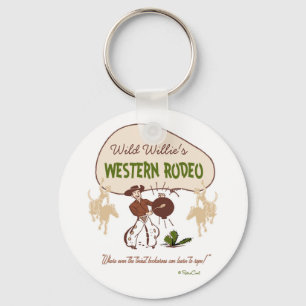 Chaveiro Retro 'Western Rodeo'