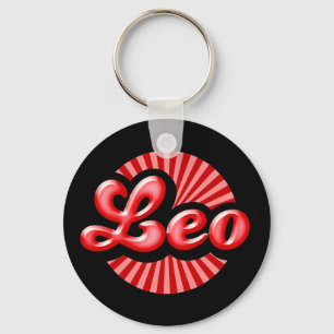 Chaveiro Retro Zodiac Leo