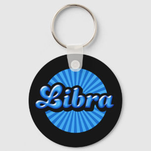 Chaveiro Retro Zodiac Libra
