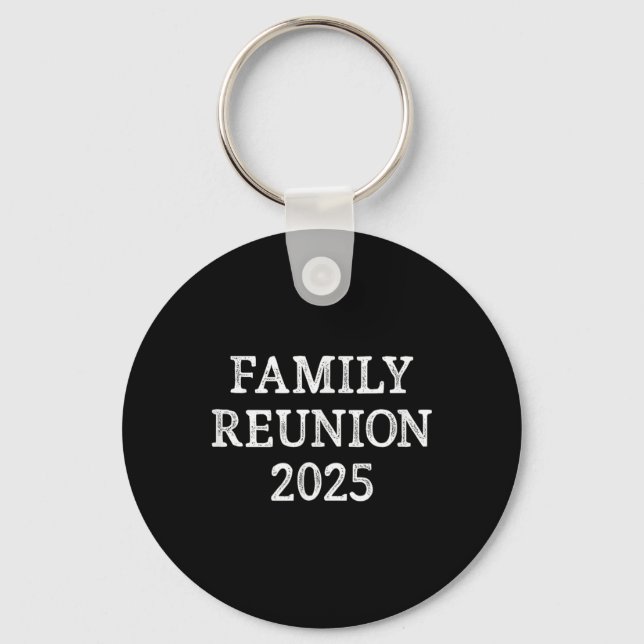 Chaveiro Reunião Familiar 2025 - Estilo de Vintage - (Frente)
