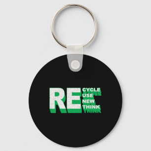 Chaveiro Reutilização do reciclar Renovar Repensar Crise Am