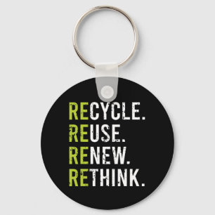 Chaveiro Reutilização do reciclar Renovar Repensar Crise Am