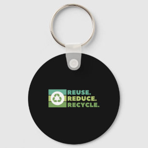 Chaveiro Reutilizar Reduzir o Ativismo Ambiental do Recicla