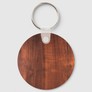 Chaveiro Revestimento de madeira do Teakwood de madeira da