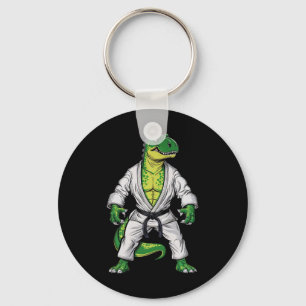 Chaveiro Rex Artes Marciais Dinossauro Jiu-jitsu Bjj Caratê