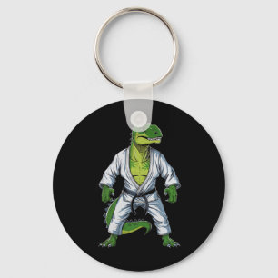 Chaveiro Rex Dinossauro Artes Marciais Artista Marcial Jiu-