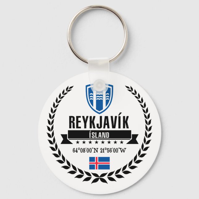 Chaveiro Reykjavík (Frente)
