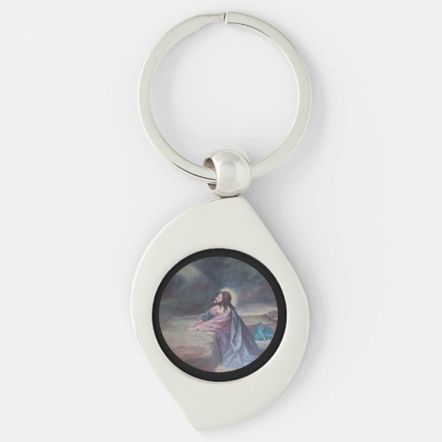 Chaveiro Rezando em Gethsemane (Frente)