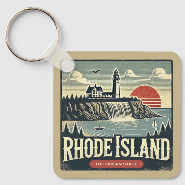 Chaveiro Rhode Island (Frente)