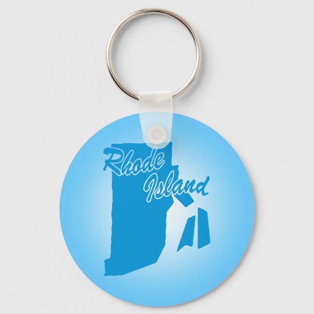 Chaveiro Rhode Island State (Frente)