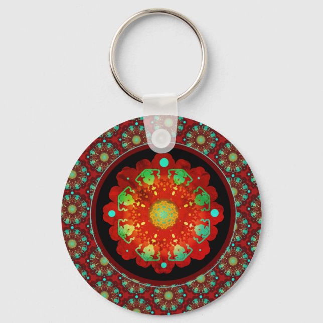 Chaveiro Rhythms Primal Mandala (Frente)
