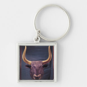 Chaveiro Rhyton na forma da cabeça de um touro,