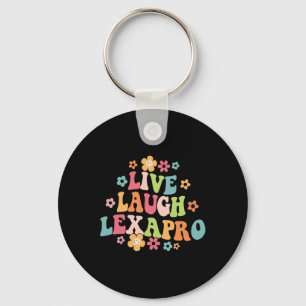 Chaveiro Ria Lexapro Groovy Terapista de Saúde Mental Anxie