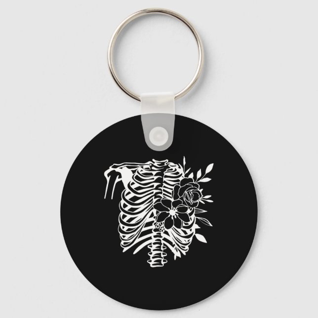 Chaveiro Rib Cage Flower Easy Halloween Costume 1 (Frente)