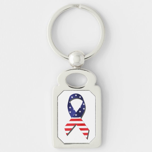 Chaveiro Ribbon EUA (Frente)