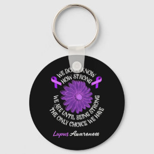 Chaveiro Ribbon Purple Guerreiro Lúpus Lutador Lúpus Lúpus