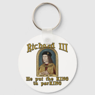 Chaveiro Richard III colocou o rei na camisa ParKING
