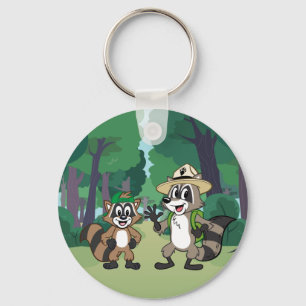 Chaveiro Rick & Ricky da guarda florestal do rick da