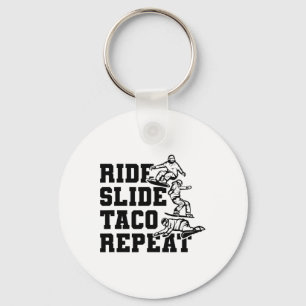 Chaveiro Ride Slide Taco Repete Snowboarder Snowboard
