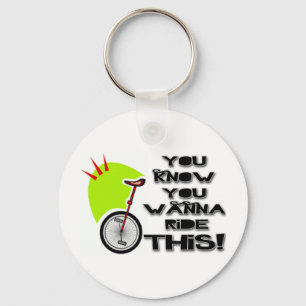 Chaveiro Ride This Unicycle