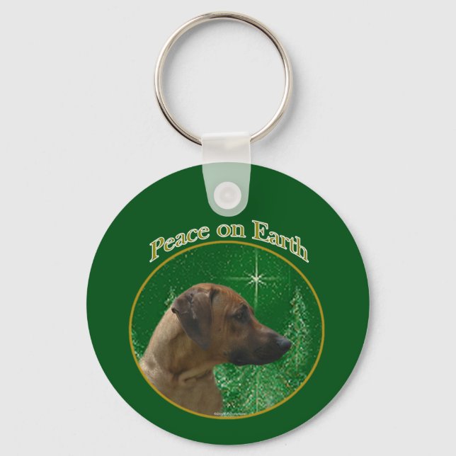 Chaveiro Ridgeback Peace (Frente)