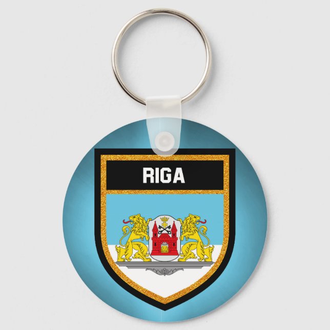 Chaveiro Riga Flag (Frente)
