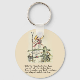 Chaveiro Rima infantil Little Bo Peep