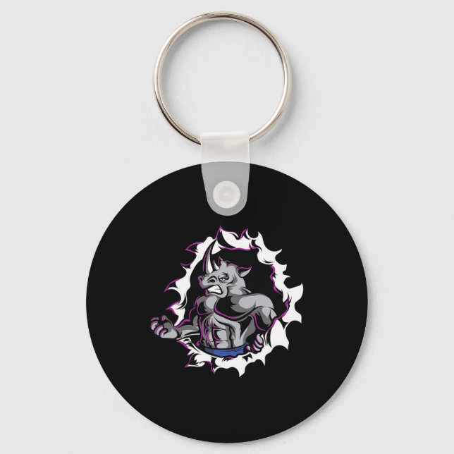 Chaveiro Rinomusculatura Malhação Aumento de Peso (Frente)