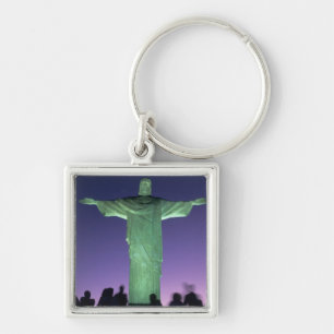 Chaveiro Rio de Janeiro, Brasil. a Estátua de Cristo sobre