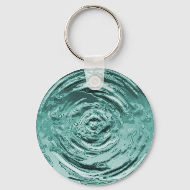 Chaveiro Ripple Teal (Frente)