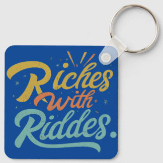 Chaveiro riquezas em enigmas